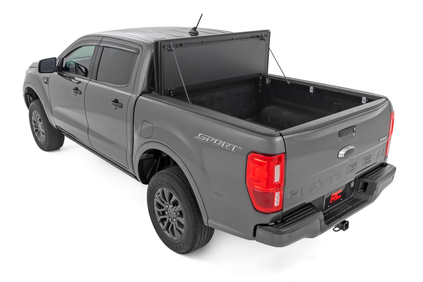 Hard Tri-Fold Flip Up Bed Cover | 6' Bed | Ford Ranger 2WD/4WD (2019-2023)