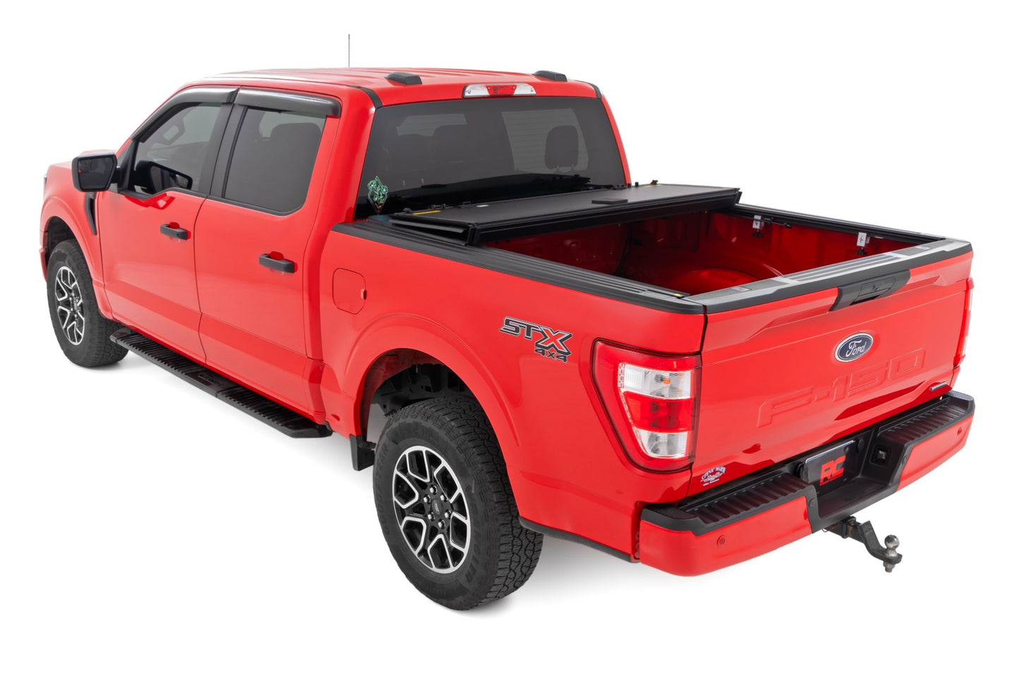 Hard Tri-Fold Flip Up Bed Cover | 5'7" Bed | Ford F-150 2WD/4WD (2015-2020)