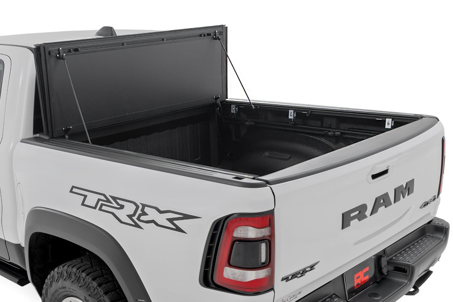 Hard Tri-Fold Flip Up Fold Bed Cover | 5'7" Bed | Ram 1500 (19-24)/1500 TRX (21-24)