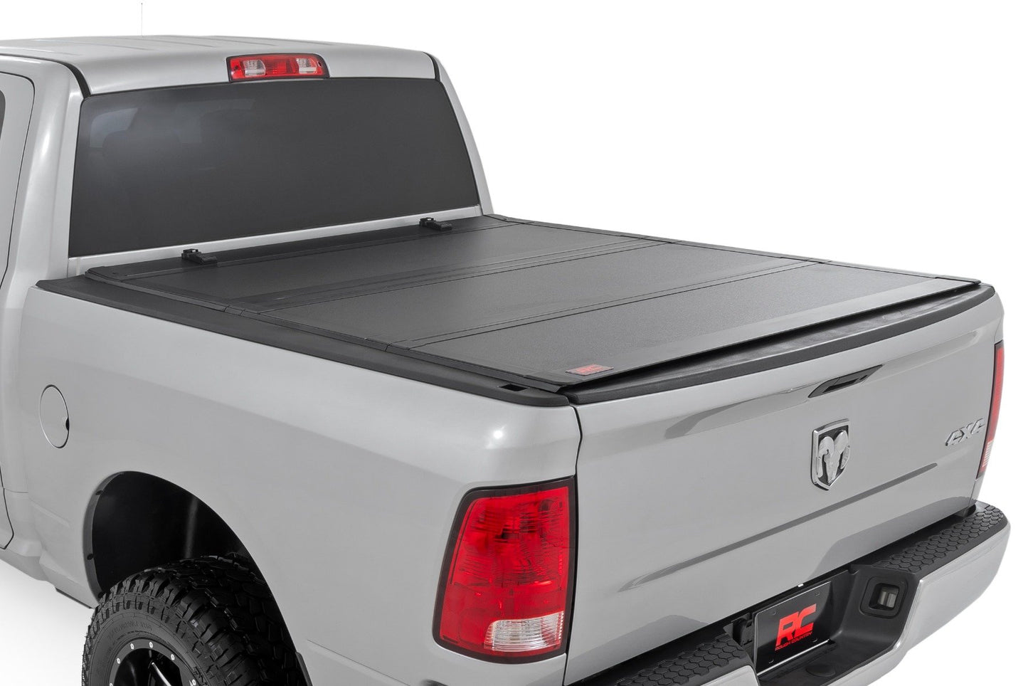 Hard Tri-Fold Flip Up Bed Cover | 6'4" Bed | Ram 1500 (09-18)/2500 (10-24)