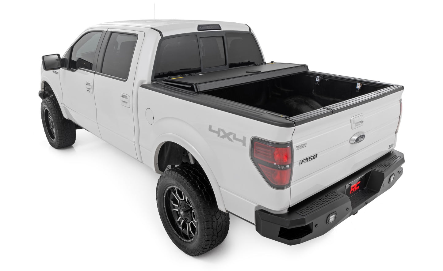 Hard Tri-Fold Flip Up Bed Cover | 5'7" Bed | Ford F-150 2WD/4WD (2004-2014)