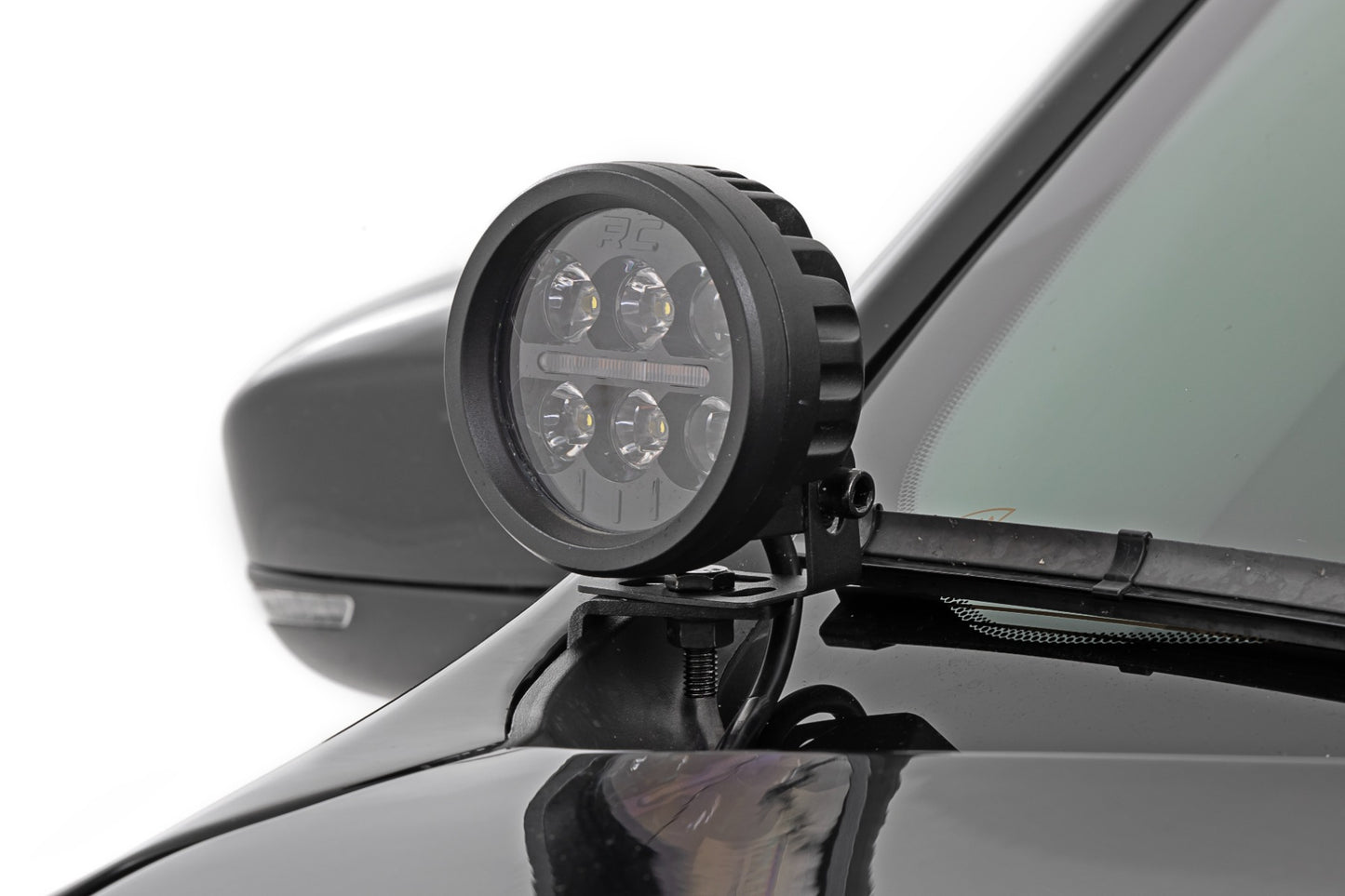 LED Light Kit | Ditch Mount | 2" Black Pair | Spot | Jeep Cherokee KL (14-21)