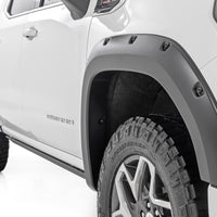 Pocket Fender Flares | GAZ Summit White | GMC Sierra 1500 2WD/4WD (2019-2024)