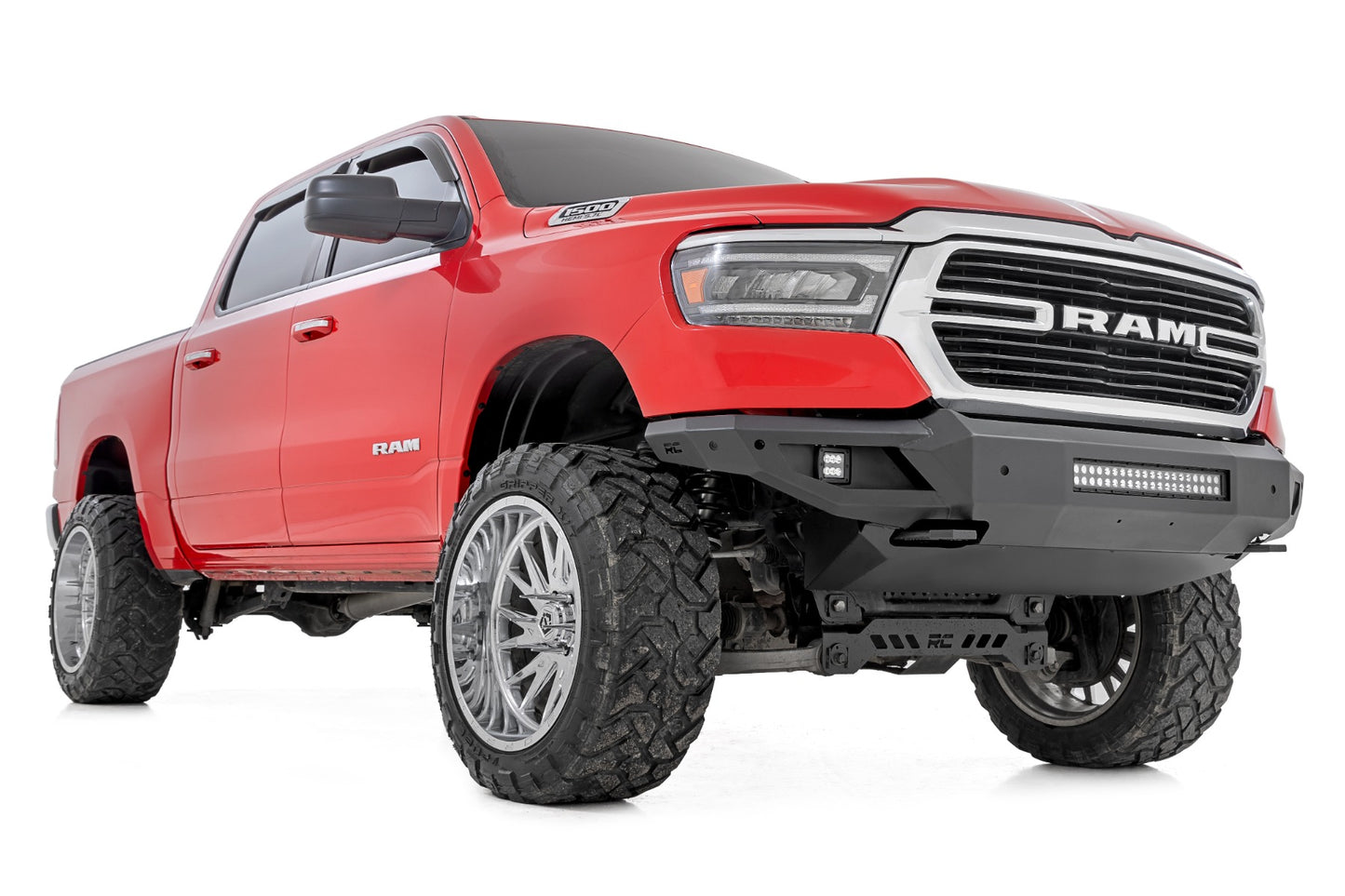 Front Bumper w/Skid Plate & Tow Hooks | Ram 1500 2WD/4WD (19-24)