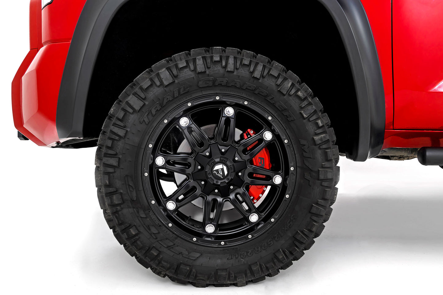 Caliper Covers | Front and Rear | Red | Toyota Tundra 2WD/4WD (2022-2024)