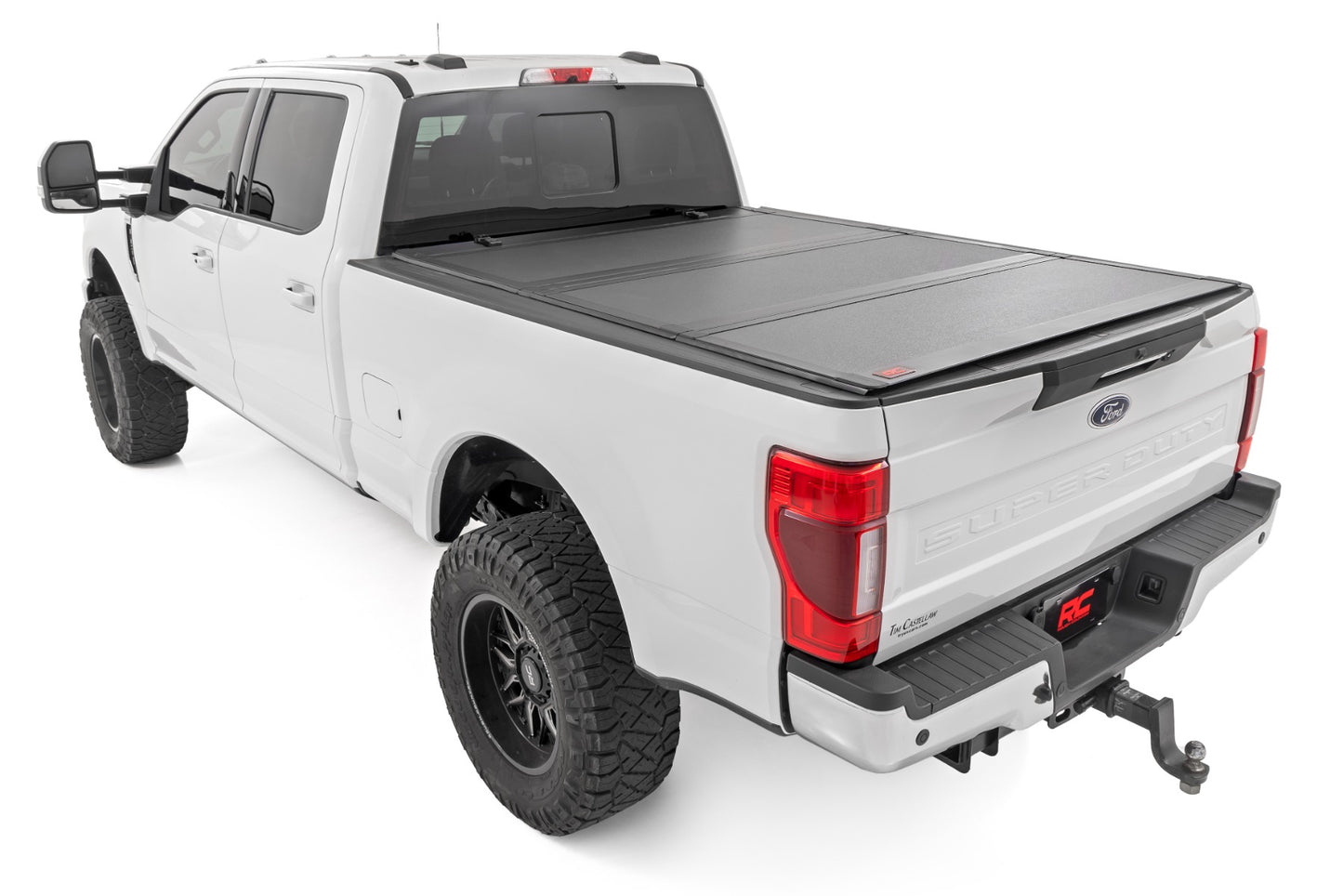 Hard Tri-Fold Flip Up Bed Cover | 6'10" Bed | Ford F-250/F-350 Super Duty (17-24)