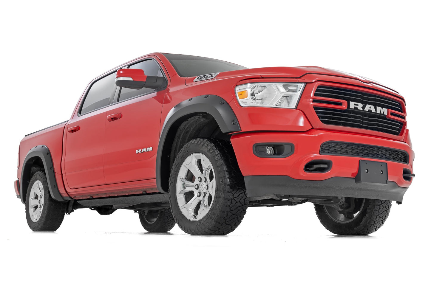 Pocket Fender Flares | PXQ Black Metallic | Ram 1500 2WD/4WD (19-24)