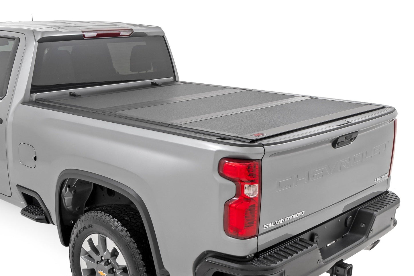 Hard Tri-Fold Flip Up Bed Cover | 6'9" Bed | Chevy/GMC 2500HD (20-24)