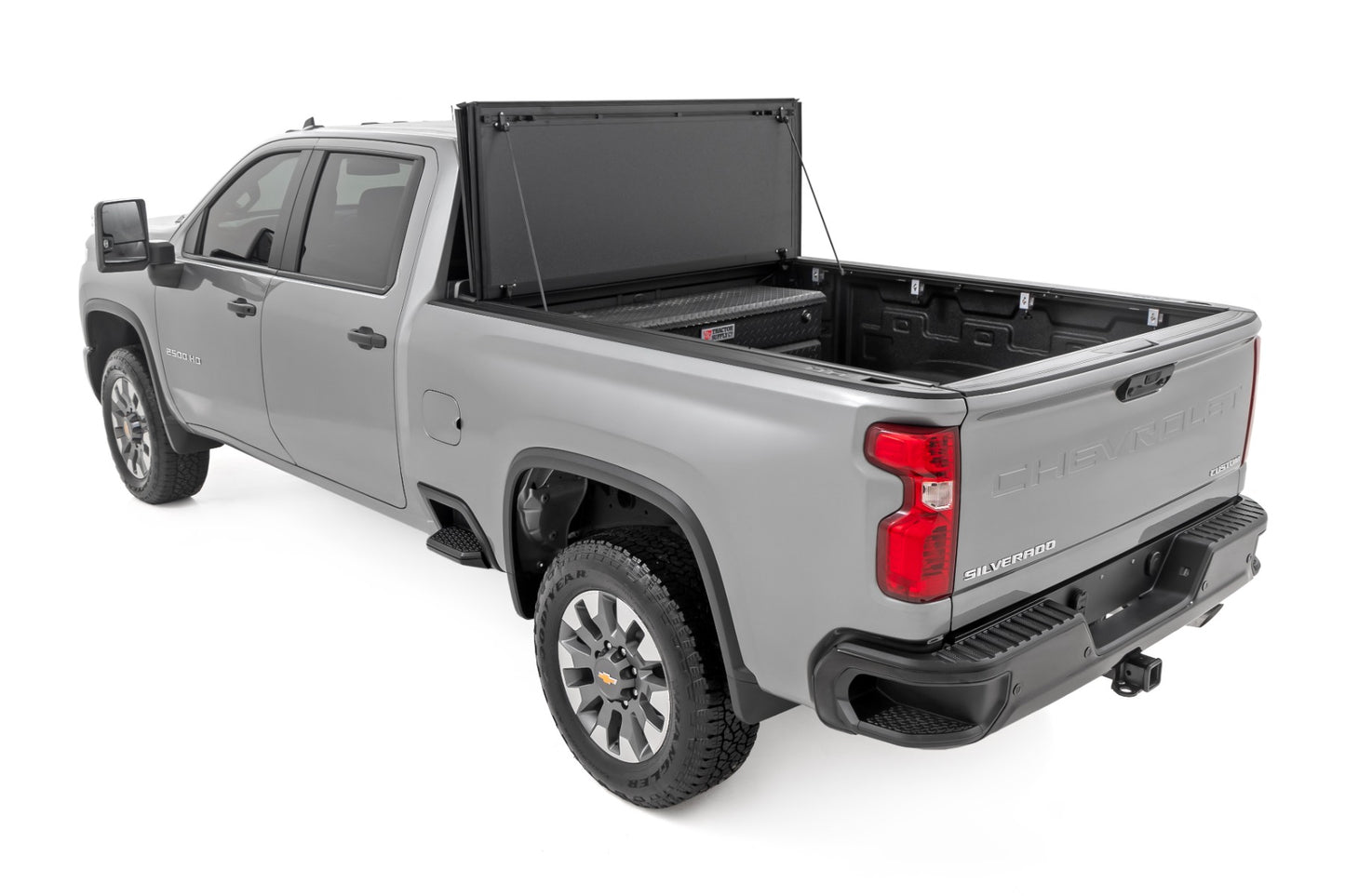 Hard Tri-Fold Flip Up Bed Cover | 6'9" Bed | Chevy/GMC 2500HD (20-24)