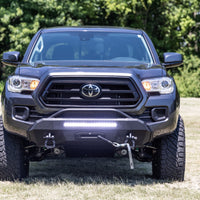 Front Bumper | Hybrid | 12000-Lb Pro Series Winch | Synthetic Rope | Toyota Tacoma (16-23)