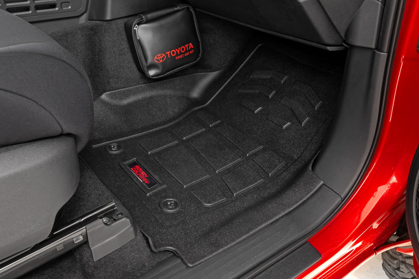 Sure-Fit Floor Mats | Front & Rear | Crew | Toyota Tacoma 2WD/4WD (2024)