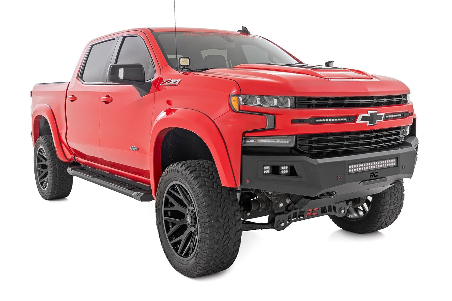 HD2 Aluminum Running Boards | Crew Cab | Chevy/GMC 1500/2500HD/3500HD (19-24)