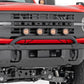 Light Bar Mount | 3.5" Round LED (Quad) | Black | Amber DRL | OE Modular Steel | Ford Bronco (21-24)