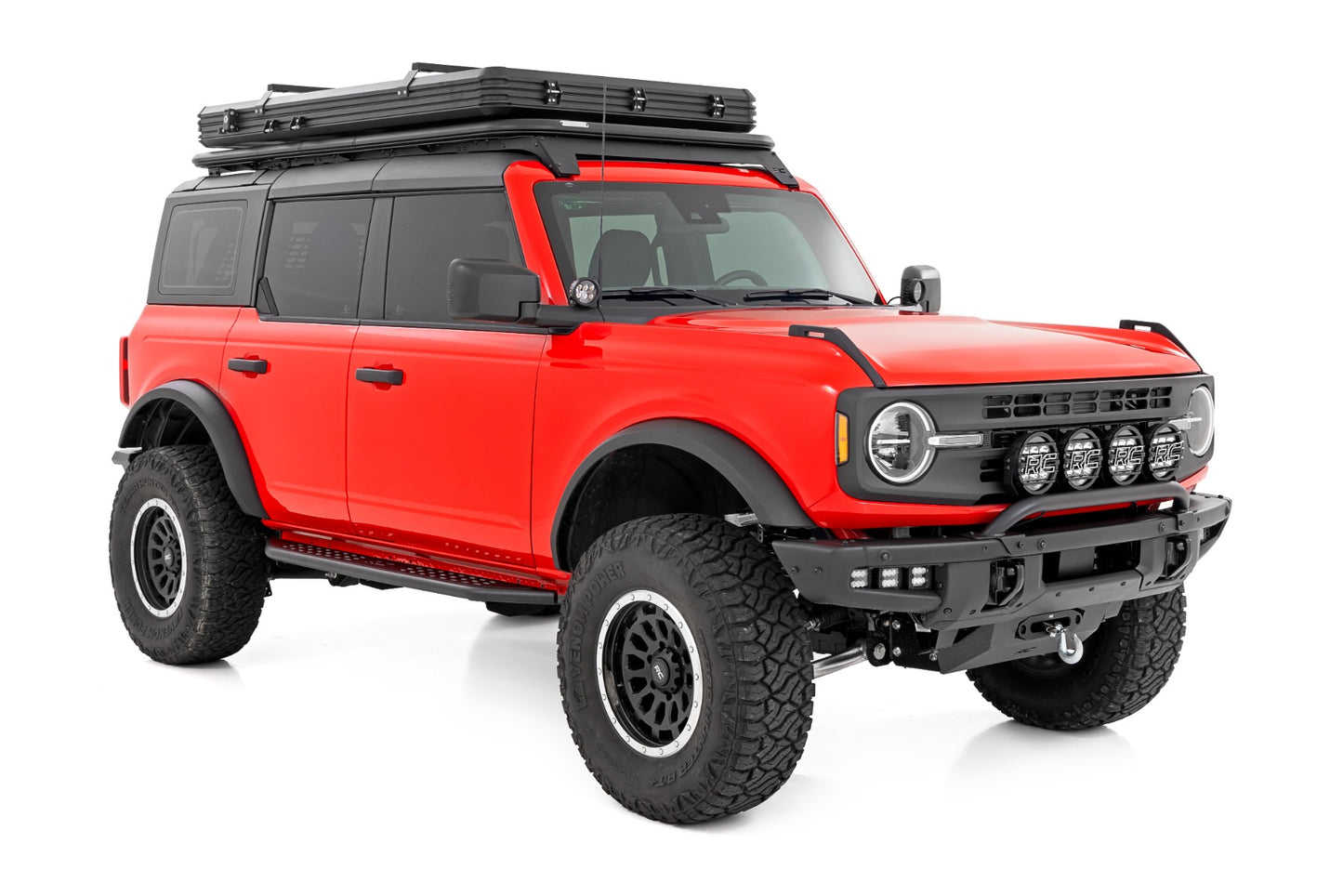 OV2 Running Boards | Side Step Bars | 4-Door | Ford Bronco 4WD (2021-2024)