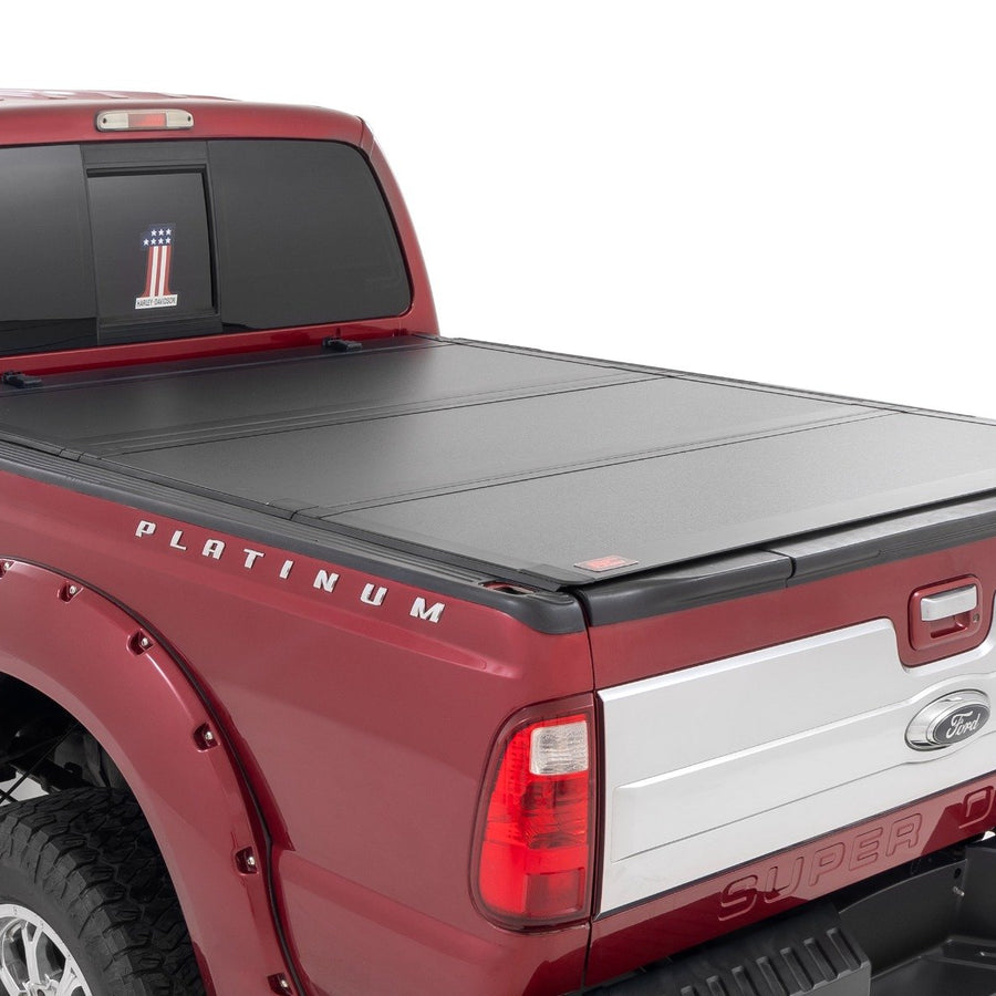 Hard Tri-Fold Flip Up Bed Cover | 6'10