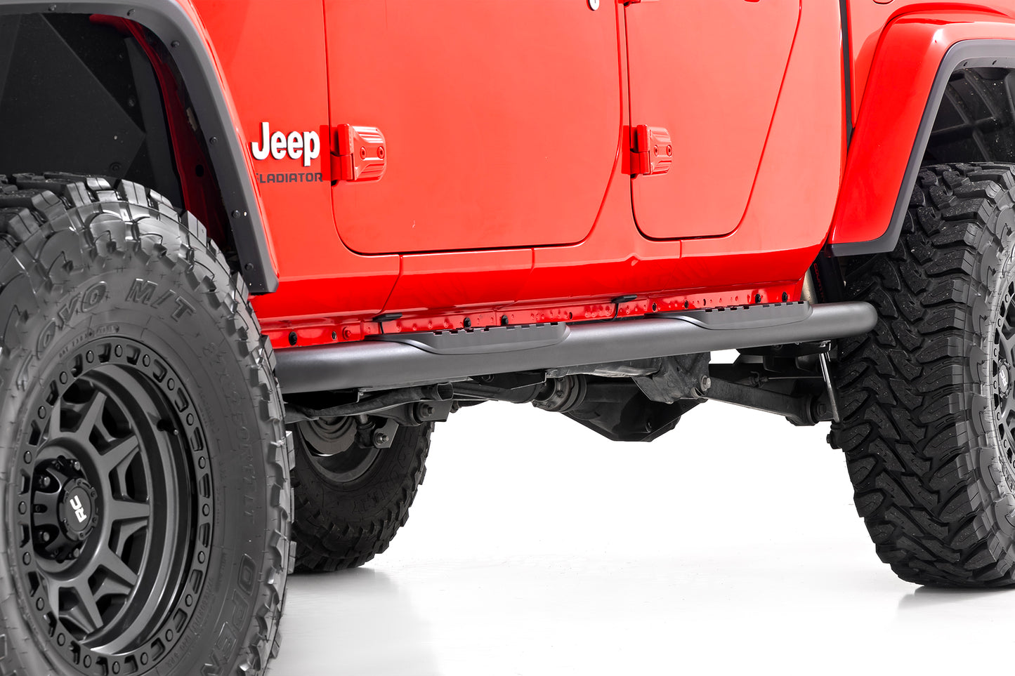 Oval Nerf Steps | Black | Jeep Gladiator JT 4WD (2020-2024)