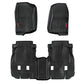 Floor Mats | FR & RR | 4 Door | Jeep Wrangler Unlimited 4WD (2018-2024)