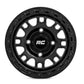 Rough Country 82 Series Wheel | One-Piece | Semi Gloss Black | 14x7 | 4x137 | +10mm