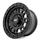 Rough Country 82 Series Wheel | One-Piece | Semi Gloss Black | 14x7 | 4x137 | +10mm