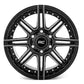 Rough Country 88 Series Wheel | One-Piece | Gloss Black | 20x10 | 6x5.5 | -25mm