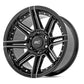 Rough Country 88 Series Wheel | One-Piece | Gloss Black | 20x10 | 6x5.5 | -25mm