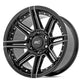 Rough Country 88 Series Wheel | One-Piece | Gloss Black | 20x10 | 6x5.5 | -18mm