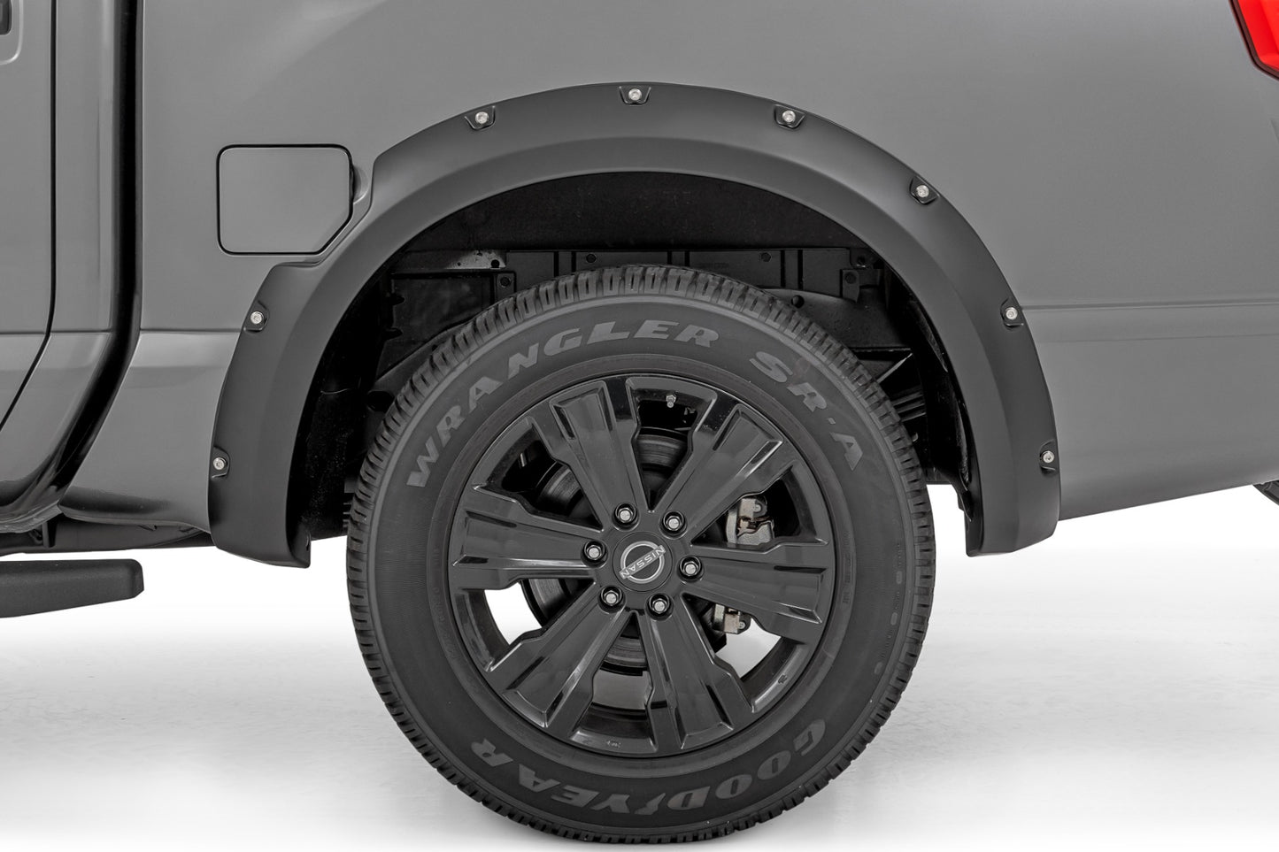 Pocket Fender Flares | K23 Brilliant Silver | Nissan Titan 2WD/4WD (17-24)