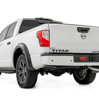 Pocket Fender Flares | Crew | QAK Glacier White | W/O Emblem | Nissan Titan (17-24)