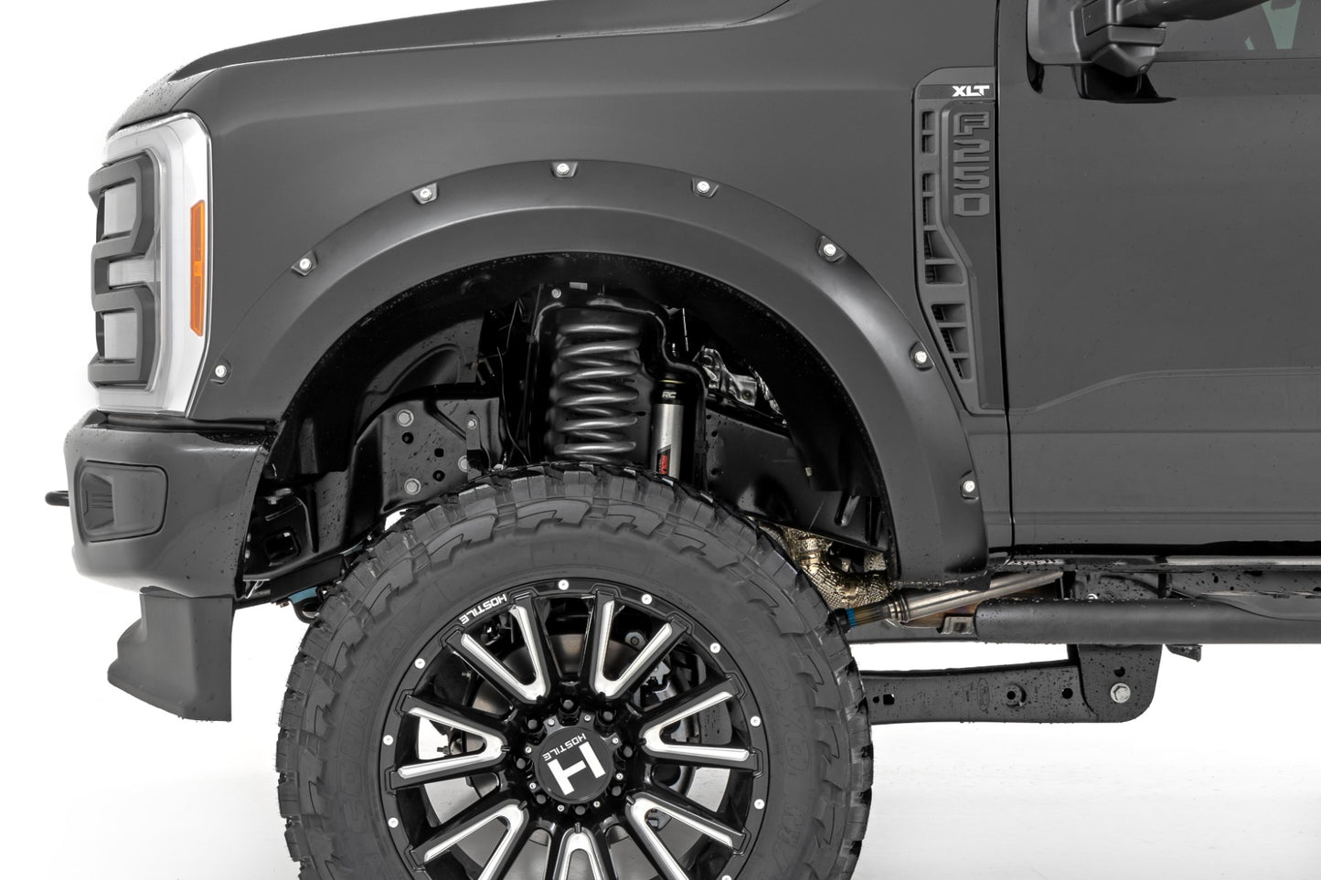 Pocket Fender Flares | YZ Oxford White | Ford F-250/F-350 Super Duty (23-24)