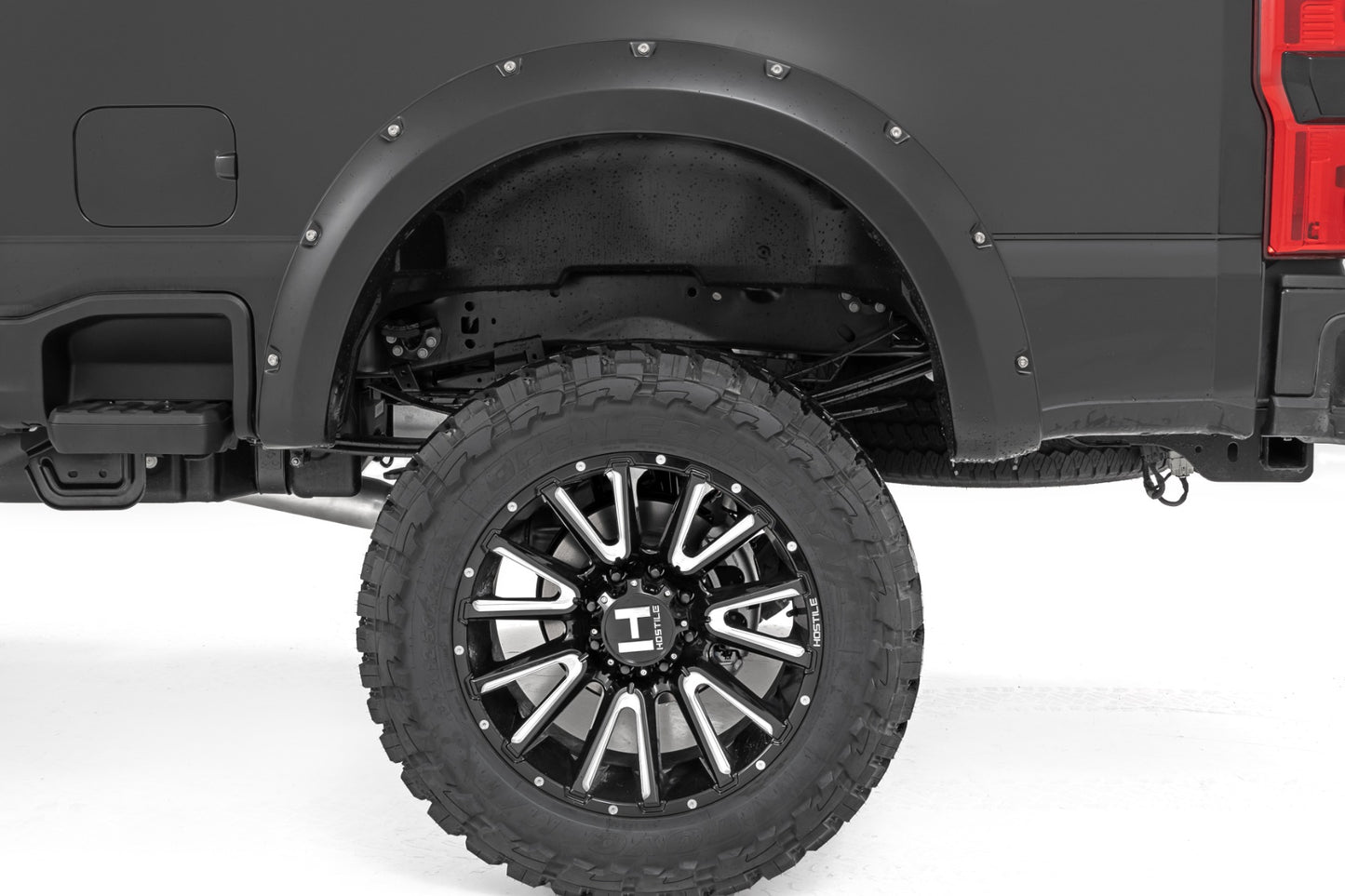 Pocket Fender Flares | YZ Oxford White | Ford F-250/F-350 Super Duty (23-24)