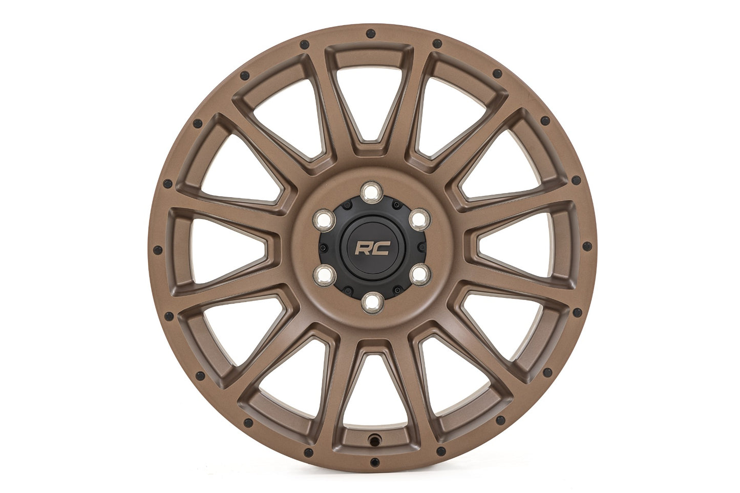 Rough Country 90 Series Wheel | One-Piece | Bronze | 20x10 | 8x180 | -19mm