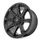 Rough Country 81 Series Wheel | One-Piece | Semi Gloss Black | 20x10 | 6x5.5 | -25mm