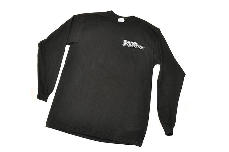 Rough Country T-shirt | Long Sleeve | Black | Size MD