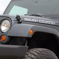Rough Country Decal | 27 Inch Fender | Gray