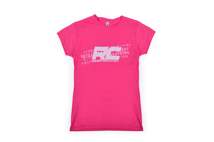 Rough Country T-Shirt | Women Fts Fit | Pink | Size XL