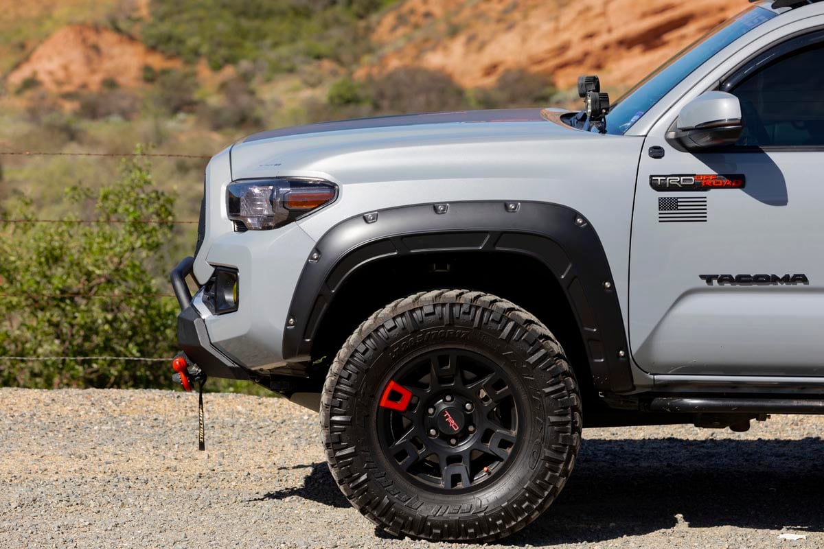 Fender Flares | Defender | Toyota Tacoma 2WD/4WD (2016-2023)