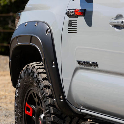 Fender Flares | Defender | 1D6 Silver Sky Metallic | Toyota Tacoma (16-23)