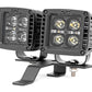 Jeep Quad LED Light Pod Kit  - Black Series w/ Amber DRL (18-24 JL / 20-24 Gladiator)