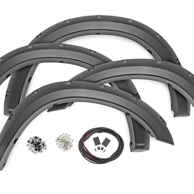 Pocket Fender Flares | Gloss Black | Ram 2500 2WD/4WD (2010-2018)