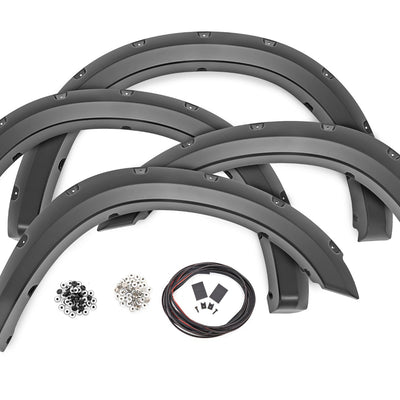 Pocket Fender Flares | PX8 Black | Ram 2500 2WD/4WD (2010-2018)