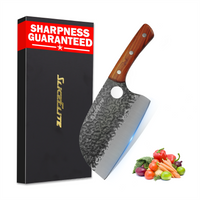 SliceElite Hand-Forged Serbian Chef Knife | Multi-Purpose Meat & Veg Cutting Knife | Professional Cooking Tool with Gift Box