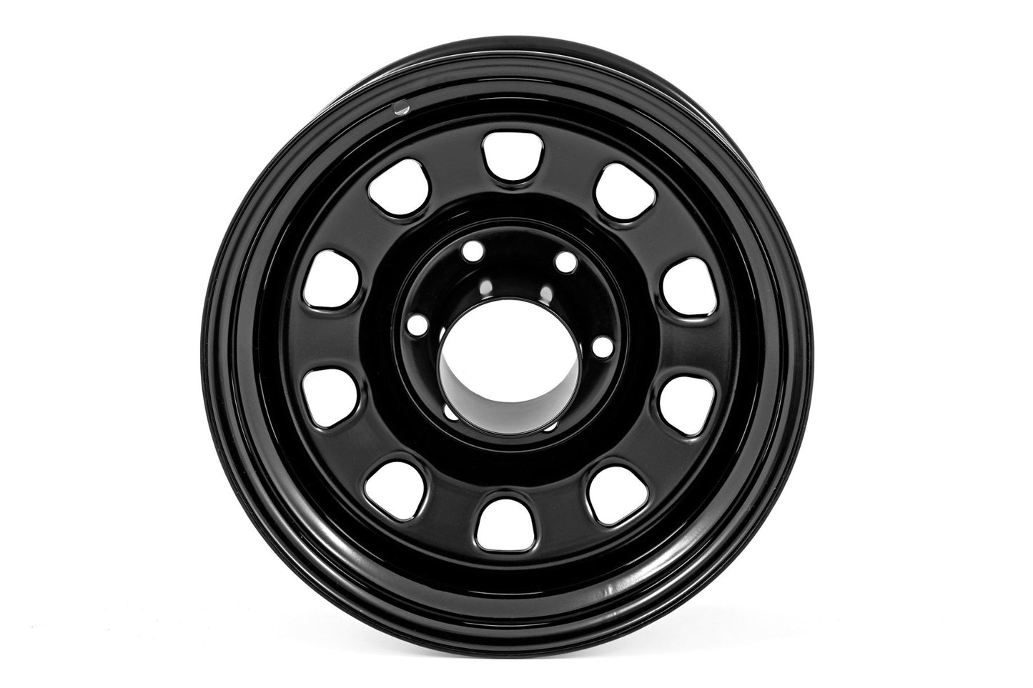 Steel Wheel | Black | 16x8 | 8x6.5 | 5.10 Bore | -6