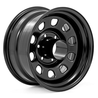 Steel Wheel | Black | 15x8 | 5x4.5 | 3.30 Bore | -19