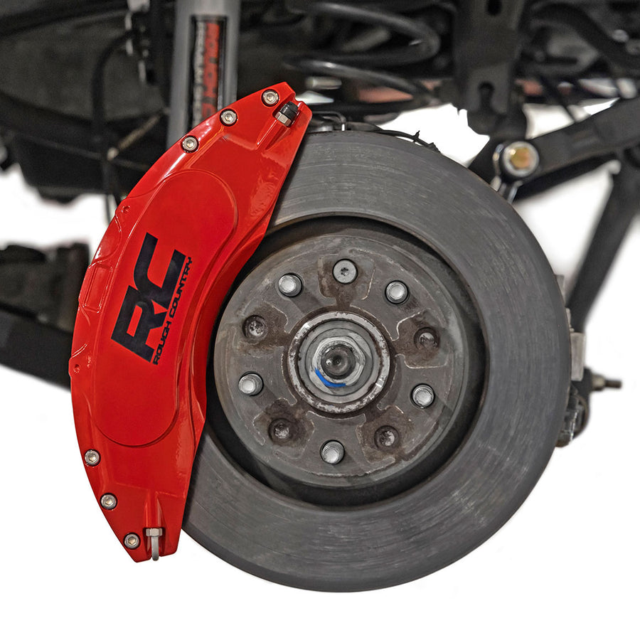 Caliper Covers | Front and Rear | Red | Sport | Jeep Gladiator JT/Wrangler JL (18-24)