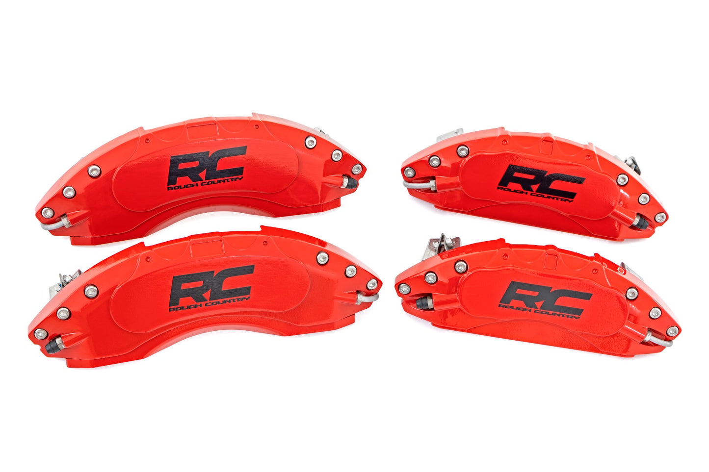 Caliper Covers | Front and Rear | Red | Chevy/GMC 1500 (14-18 & Classic)