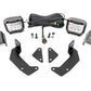 LED Light Kit | Cage Mount | 2" Chrome Pair | Wide Angle | CFMOTO UFORCE 1000