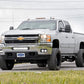 LED Light Kit | Fog Mount | Dual 2" Black Pair | Chevy Silverado 2500 HD/3500 HD (11-14)