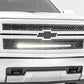 Mesh Grille | 30" Single Row LED | Black | Chevy Silverado 1500 (14-15)