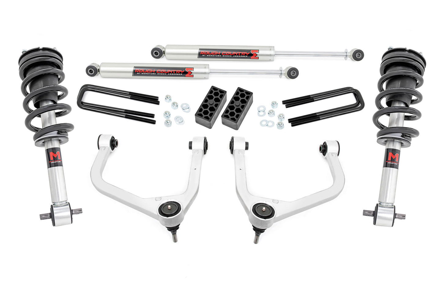 3.5 Inch Lift Kit | M1 Struts/M1 | Chevy Silverado 1500 2WD/4WD (2019-2024)