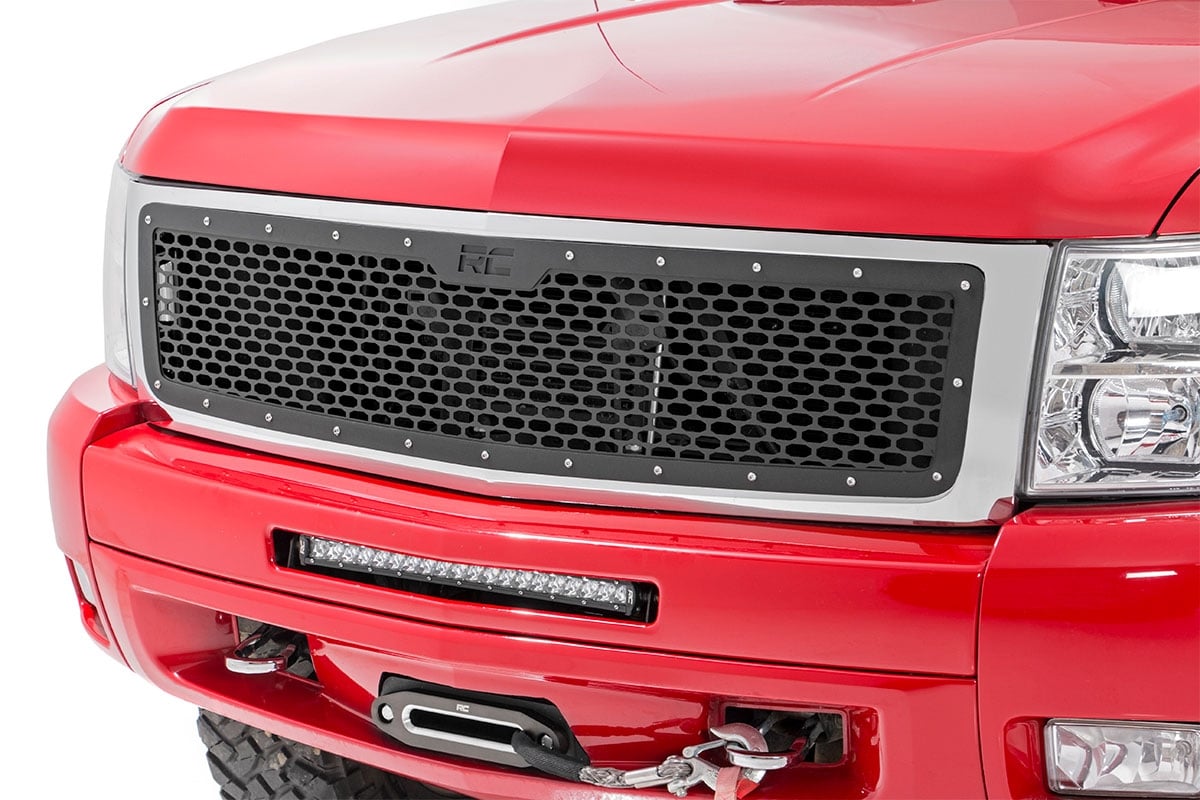 Mesh Grille | Chevy Silverado 1500 2WD/4WD (2007-2013)